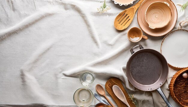 Kuchnia domowa z akcesoriami