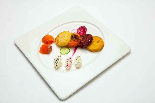 Gotowe danie na talerzu